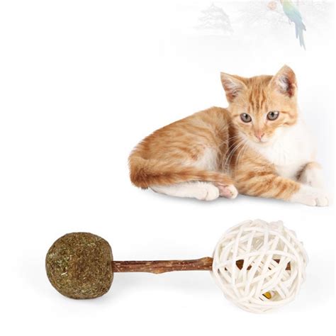 Natural Catnip Rattan Toys For Cat Pet Cat Toys Favor Chasing Toys