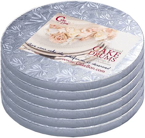 Cake Drums Round 8 Inches Sturdy 12 Inch Thick Professional Smooth
