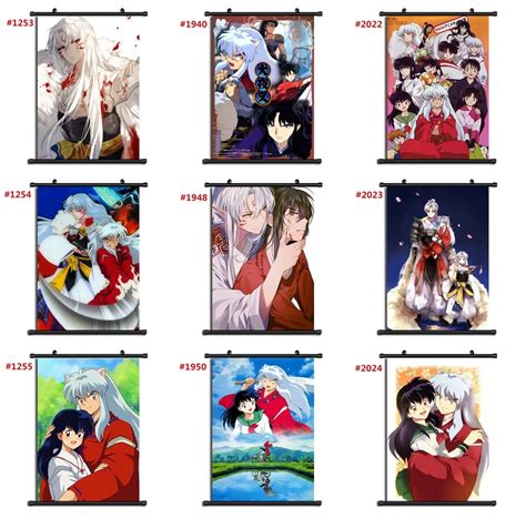 Anime Poster Inuyasha Wall Scrolls Inuyasha Anime Wall Scrolls