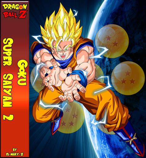Dbz Goku Ssj2 By El Maky Z On Deviantart Goku Anime Dragon Super