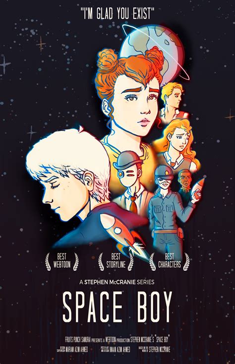 Space Boy Fan Art Movie Poster Style If You Havent Read The Webtoon