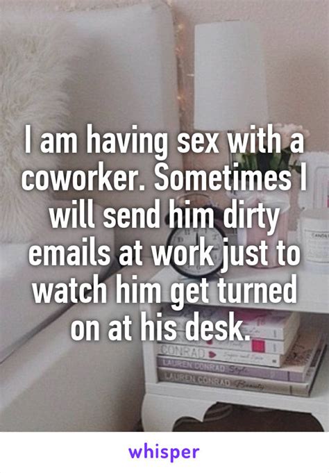 scandalous confessions about people who slept with their coworkers