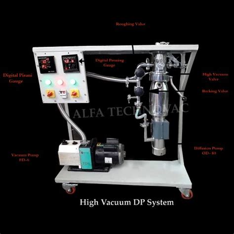 High Vacuum Dp Based Pumping System At Rs 420000piece Vacuum Pumping