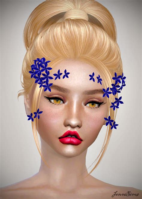 Downloads Sims 4 Sets Of Accessory Flowers Bow Headband Jennisims