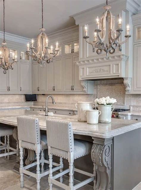Choosing The Best Chandelier Lights For The Kitchens French Country