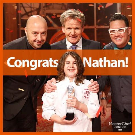 Nathan Winner Season 3 Master Chef Junior Masterchef