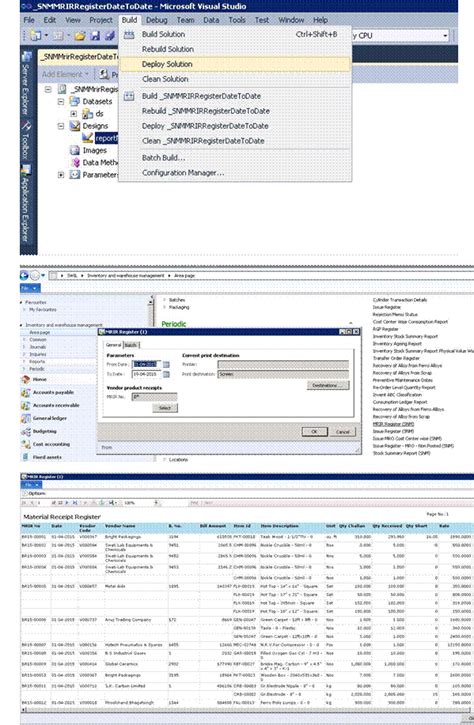 MS Dynamics Ax How To Create SSRS Report With Report Data Hot Sex Picture