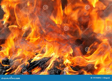 Fire Flame Smoke Burning Stock Photo Image Of Disaster Luminescence