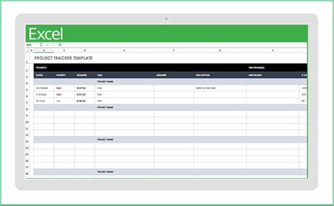 How To Design An Excel Spreadsheet For Project Management