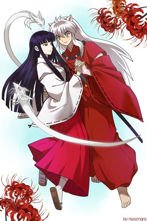 Commission Inuyasha And Kikyo By Forevermedhok On Deviantart