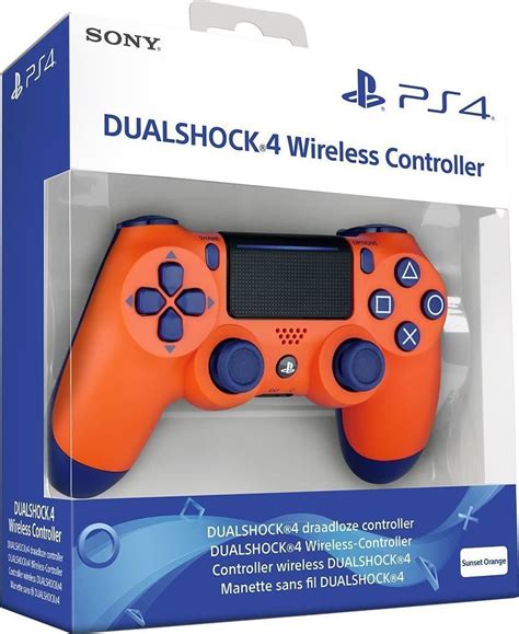 Joystick Ps4 Sony Sunset Orange Playmania438