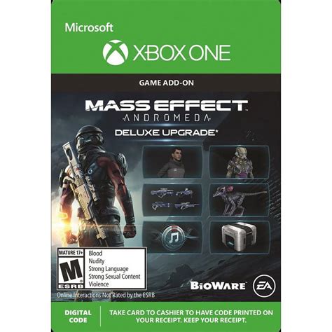 Mass Effect Andromeda Deluxe Upgrade Xbox One Gamestop