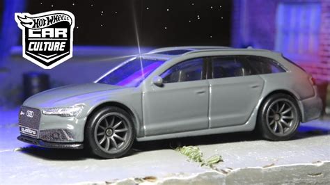 Hot Wheels 17 Audi Rs 6 Avant Car Culture Fast Wagons 2021 Youtube