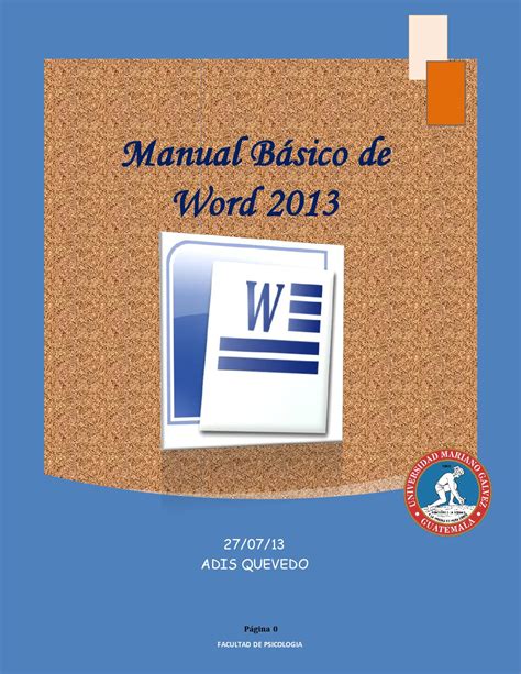 Manual Basico De Word 2013 By Adis Issuu