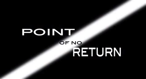 Point Of No Return Trailer Youtube
