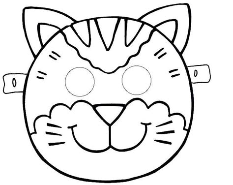 Tiger Mask Coloring Pages Free Printable Tiger Coloring Pages For