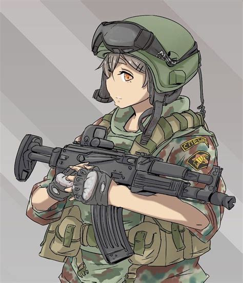 Sooohl Anime Military Military Girl Russian Anime Guerra Anime