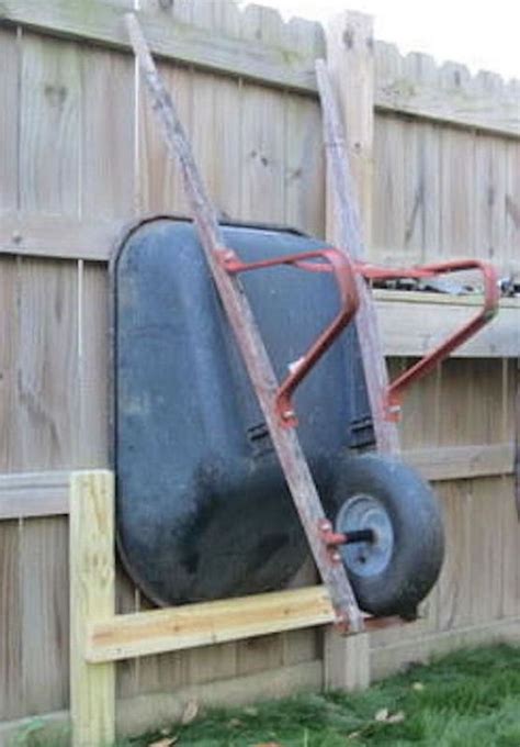 How To Build A Wheelbarrow Rack Diy Projects For Everyone Garden