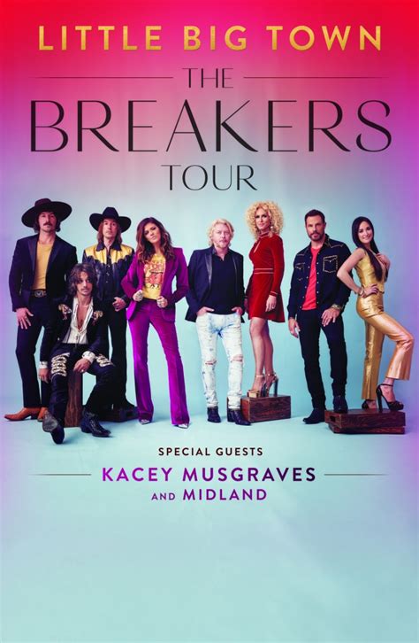 Pressroom Little Big Town Announce ‘the Breakers Tour