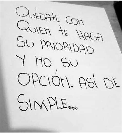 Reflexiones Sobre Ser Prioridad No Opción Tunge