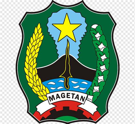 Logo Java Cdr Kabupaten Magetan Jawa Timur Indonesia Area Simbol Daerah Cdr Jawa Timur
