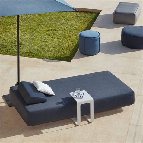 Designer Contemporary Outdoor Daybed Sun Lounger Juliettes Interiors