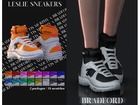Leslie Sneakers Chanel Month 20 Day 22 Sims 4 Toddler Sims 4