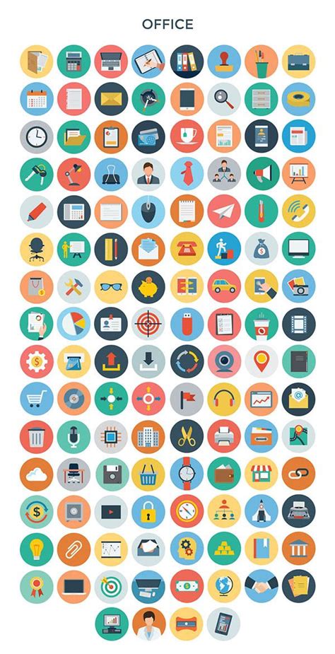 3200 Flat Vector Psd Icons For Graphic Designers Icons Design Blog