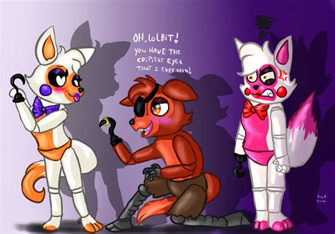 Date With Foxesfnaf World By Manglina14 On Deviantart