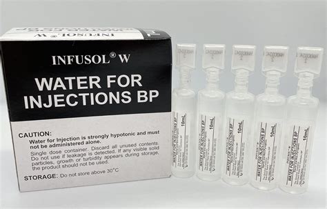 INFUSOL WATER FOR INJECTION BP 10ML X20s BOX Ihbhealthcare