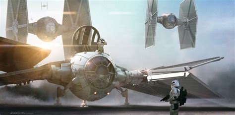 Star Wars The Force Awakens Concept Art Revealed By Ilm