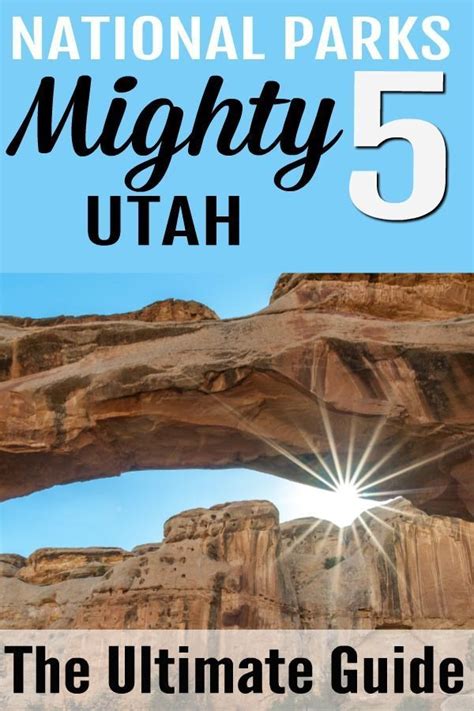 The Mighty 5 Utah National Parks National Parks Utah National Parks