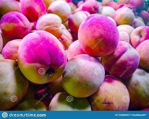 Aahroo Aadu Peach Fruits Photography Stock Image Image Of