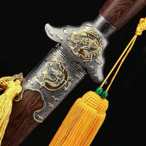 Handmade Dragon And Phoenix Style Chinese Tai Chi Sword Training Swords
