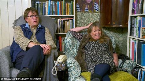 Gogglebox cast favourites giles and mary have been brightening up our screens since 2015. 'Gogglebox saved our marriage' | Daily Mail Online