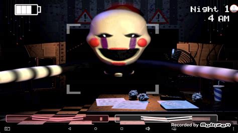 Five Nights At Freddys 2 Puppet Jumpscare Lagiest Jumpscare Youtube