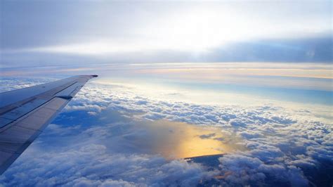 Cielo Altitud Nubes Avión Hd Foto Fondo De Pantalla Avance