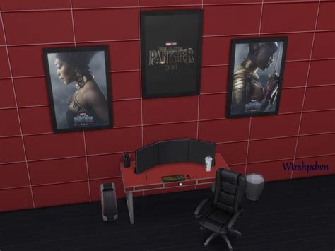 The Sims Resource Ladies Of Black Panther Posters