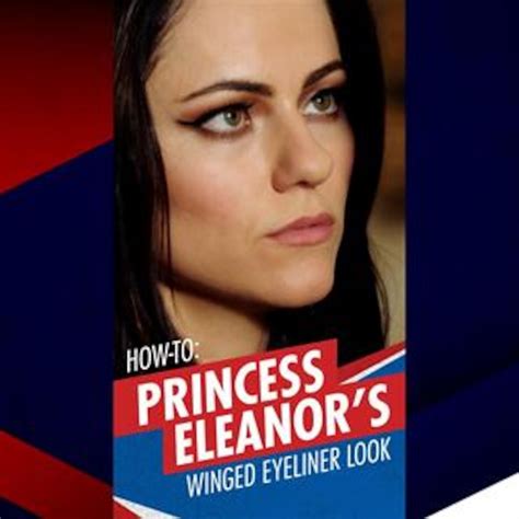 How To Get Princess Eleanors Winged Eye Look E Online