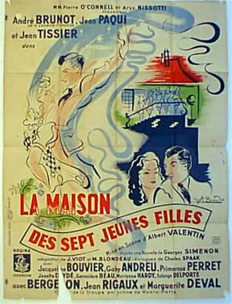 Maison Des Sept Jeunes Filles La Movie Poster La Maison Des Sept Jeunes Filles Movie Poster