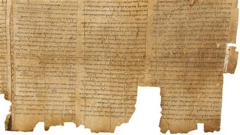The Dead Sea Scrolls The Israel Museum Jerusalem