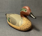 Cook, Harry Teal Green Wing Swimmer Duck Decoy - Lava Creek Trading Company