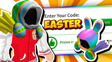April All Roblox Promo Codes On Roblox 2020 Easter New Roblox Promo