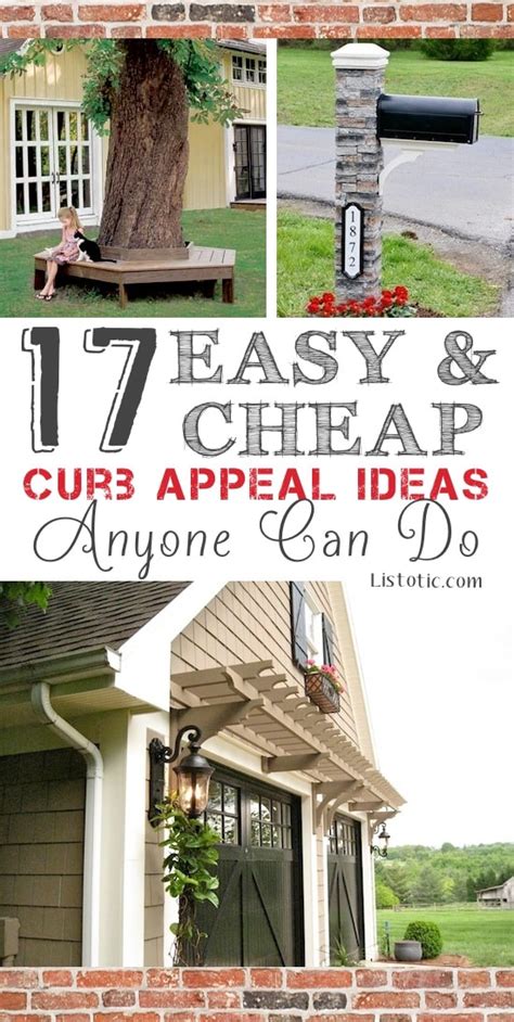 17 Easy And Cheap Curb Appeal Ideas Anyone Can Do On A Budget