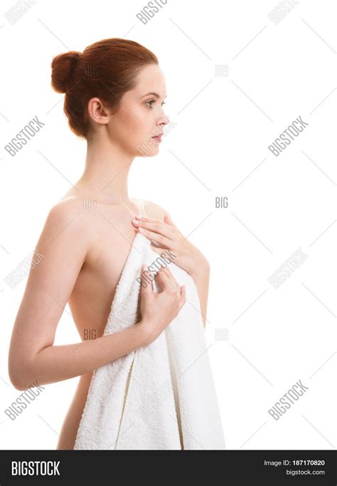Naked Woman Towel Image Photo Free Trial Bigstock