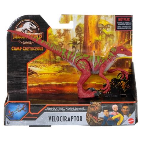 Mattel® Jurassic World Savage Strike Velociraptor 1 Ct Kroger