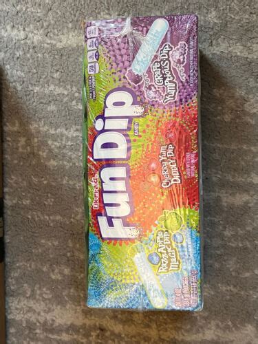 Lik M Aid Fun Dip Candy 24 Ct 1 4 Oz Box Fundip Powder Sugar Bulk Candies Ebay
