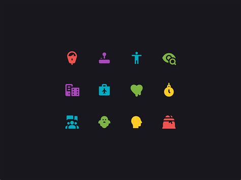 Material Filled Icons By Nikita Kozin For Icons8 On Dribbble