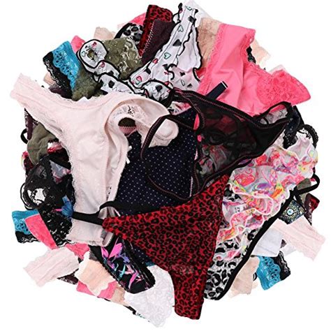 Uwoceka Sexy Thongs For Womenvarity Of T Backs Sexy Underwear 20 Pack