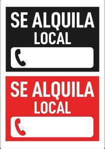 Cartel Se Alquila Local Comercial Imprimir Carteles Gratis